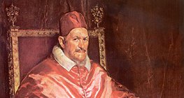 Дієго Велаксес: Портрет папи Іннокентія X (1650, Бароко)