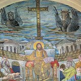 Ранньохристиянська мозаїка (Базиліка Санта-Пруденція, Рим, 4 ст. н.е.)
