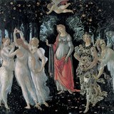 Сандро Боттічеллі: Весна або Прімавера (приблизно 1482, Ренесанс)