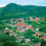 Гірське селище в Альпах
