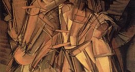 Марсель Дюшан: Оголена спускається по сходах, № 2 (1912, Кубізм і Футуризм)