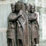 Скульптура Тетрархів (співімператорів), (Венеція, 4 століття)