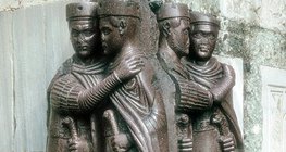 Скульптура Тетрархів (співімператорів), (Венеція, 4 століття)