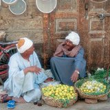 Продавці на базарі в Каїрі