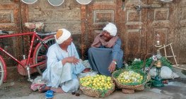 Продавці на базарі в Каїрі
