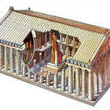 Конструкція Парфенона (Афіни, 5 століття до н.е.)