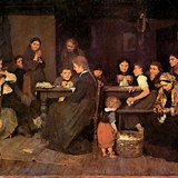 Міхай Мункачі: Жінки, які виготовляють корпію (1871)