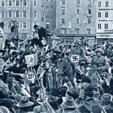 Привітання німецької армії в Австрії в 1938 році