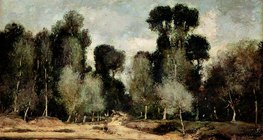 Ласло Пал: Тополя (1846)