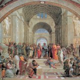 Рафаель: Афінська школа (Ватикан, 1510-1511, Ренесанс)