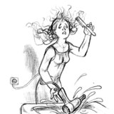 Удар струмом найчастіше можна отримати від приладів змінного струму при неправильному їх використанні