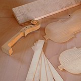 Скрипка - фаза виготовлення 1