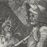 Альбрехт Дюрер: Лицар, Смерть і Диявол (1513 Ренесанс, фрагмент)