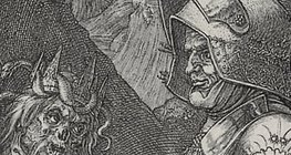 Альбрехт Дюрер: Лицар, Смерть і Диявол (1513 Ренесанс, фрагмент)