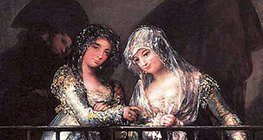 Франциско Гойя: Махи на балконі (1810-1815, Імпресіонізм)