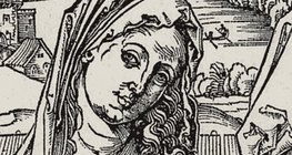Альбрехт Дюрер: Святе сімейство з трьома зайцями (1497, Ренесанс, фрагмент)
