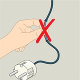 Використання електрообладнання з пошкодженою ізоляцією - небезпечно!