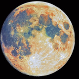 Місяць (False-colour знімок)