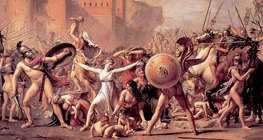 Давід: Втручання сабіянок (1799, Класицизм)