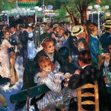 Оґюст Ренуар: Бал в Ле Мулен де ла Галетт (1876, Імпресіонізм)