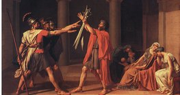 Жак-Луї Давід: Присяга Гораціїв (1799, Класицизм)