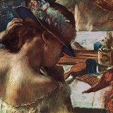 Деґа: Перед дзеркалом (1889, Імпресіонізм)