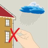 Під час шторму, не стояти поруч громовідводу або високого дерева!