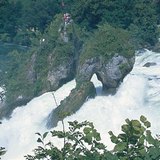 Водоспади на р. Рейн біля м.Шаффгаузен (Швейцарія)