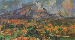 Поль Сезанн: Гора Сент-Віктуар (1904-1906, Постімпресіонізм)