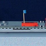 Відштовхування двох машин з однаковою масою за допомогою пружини