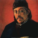 Поль Ґоґен: Автопортрет з палітрою (1893, Постімпресіонізм)