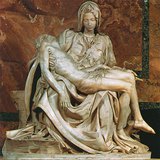 Мікеланджело: Pietà (1498-1499 рр., Мармур)