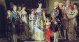 Франсіско де Гойя: Карл IV Іспанський і його сім'я (1800-1801, Романтизм)
