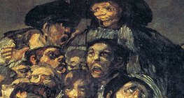 Франсіско де Гойя: Паломництво до Сан-Ісідро (1820-1823, Романтизм, фрагмент)