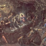 Якопо Тінторетто - Тайна вечеря (1592-1594, Маньєризм)