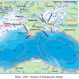Карта. Чорне й Азоське моря