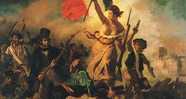 Делакруа: Свобода, що веде народ (1831, Романтизм)