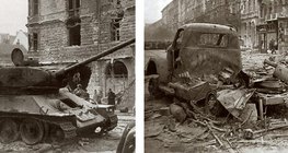 Сліди вуличних боїв в 1956 році в Будапешті