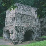 Korabeli vasolvasztó, úgynevezett hámor (Újmassa, 19. sz. eleje)