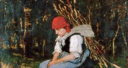 Міхай Мункачі. Жінка з оберемком хмизу