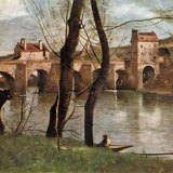 Коро: Міст Манта (1868-1870, Реалізм)