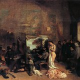 Густав Курбе: Майстерня художника (1855, Реалізм)