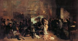 Густав Курбе: Майстерня художника (1855, Реалізм)