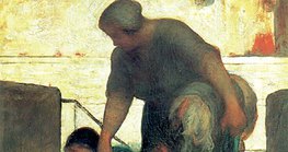 Дом'є: Праля (1863-1864, Реалізм)