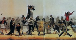 Дом'є: Безумство політичних партій (приблизно 1830- 1835, Реалізм)
