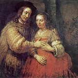 Рембрандт: Ісаак і Ребека (близько 1666 р., Бароко)