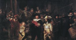 Рембрандт: Нічний дозор (1642, Бароко)