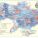 Карта Електроенергетика України