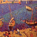 Андре Дерейн: Човни в Коллюрі (1905, Авангард)