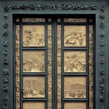 Ворота раю, східні бронзові двері Гіберті (Флоренція, 1425-1452, Ренесанс)